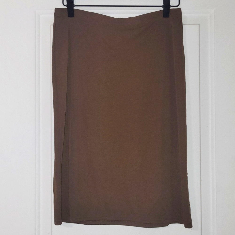 Midi Mocha Skirt